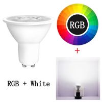 Rgb หรี่แสงได้หลอดไฟ Led 8W Rgbw Rgbww Gu10 16สีไฟอัจฉริยะฟังก์ชั่น Spotlightmemory เปลี่ยนได้มายากลพร้อมรีโมทคอนโทรล