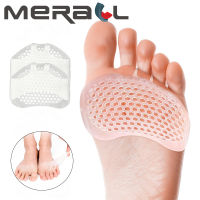 1 คู่ซิลิโคน Metatarsal Pads Toe Separator บรรเทาอาการปวดเท้า Orthotics นวดเท้า Insoles Forefoot ถุงเท้าเท้าเครื่องมือดูแล-lihaiyan4