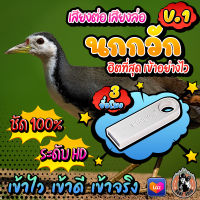 เสียงต่อนกกวัก V.1 เสียงล่อไก่นา V.1 แฟลชไดร์ฟเสียงนกกวัก V.1 ชัด เสียงใส ไม่มีโฆษณาแทรก ไม่มีเสียงรบกวน พร้อมส่ง! มีเก็บเงินปลายทาง!!!