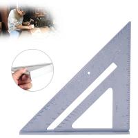 Multi-function 7inch Aluminum Speed Square Triangle Angle Protractor Measuring Tool Protractor