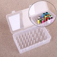 Sewing Thread Storage Box 42 Pieces Spools Bobbin Carrying Case Container Holder Craft Spool Organizing Case Sewing Storage Box