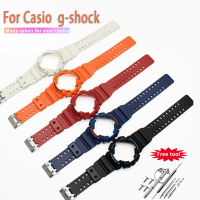 Tali Jam Tangan Silikon ที่มีเคสสำหรับ Casio G-SHOCK เคสและสายรัดชาย GA-110 GA100 GA120 GD-120 GA150/100/110เครื่องมือต่อพ่วงชุดซิลิโคน