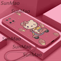 เคสโทรศัพท์ Samsung Note 10 Lite ปกแมวการ์ตูน