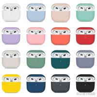 Soft Silicone Cover For Air pods 3 Earphone Bluetooth Wireless Cover For Apple airpod 3 Candy color Ultra-thin Protective Cover