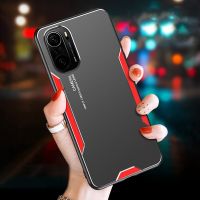 เคสโทรศัพท์โลหะอลูมิเนียมไฮเอนด์หรูหราสำหรับ Xiaomi Mi 10 11อัลตร้า10T Lite 9T 11i Poco X3 NFC M3 F3 F2 Pro Redmi Note 10 Pro 10S เคสคลุม