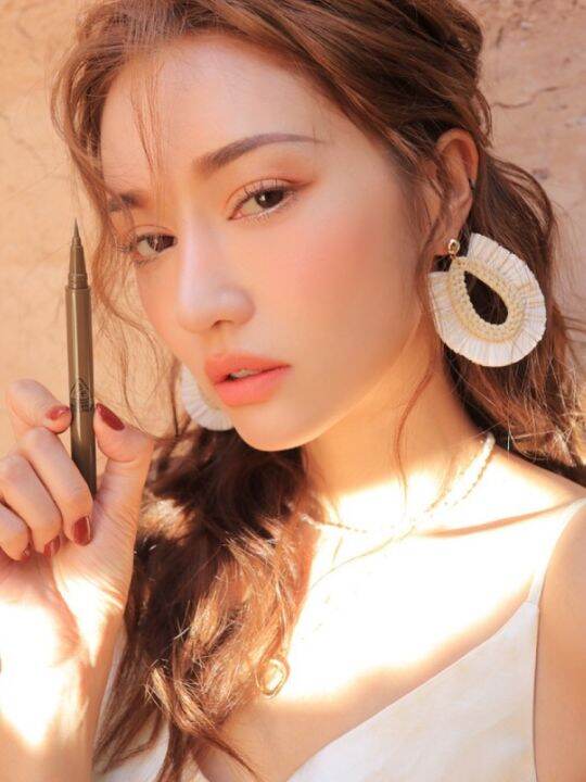 south-korea-3-ce-light-brown-brown-liquid-eyeliner-pen-very-fine-milk-chocolate-naked-makeup-durable-waterproof-not-dizzy-catch