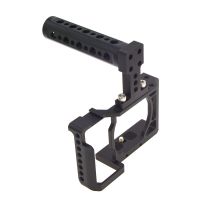 New Camera Cage Kit Sony A6400 Cage Accessories Aluminum Alloy with Video Rig Top Handle Grip for Sony  A6400