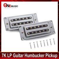 68X29MM ขนาดเล็ก12ปรับเสาได้7K Humbucker Pickup กีต้าร์ไฟฟ้าสำหรับ AA-87โครเมี่ยมกีต้าร์ LP