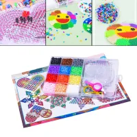 1000pcs 2.6mm Hama Perlers Beads For Great Kids Fun DIY Craft Toys Gift TK 1000pcs 2.6mm Hama Perlers Beads For Great Kids Fun DIY Craft Toys Gift TK