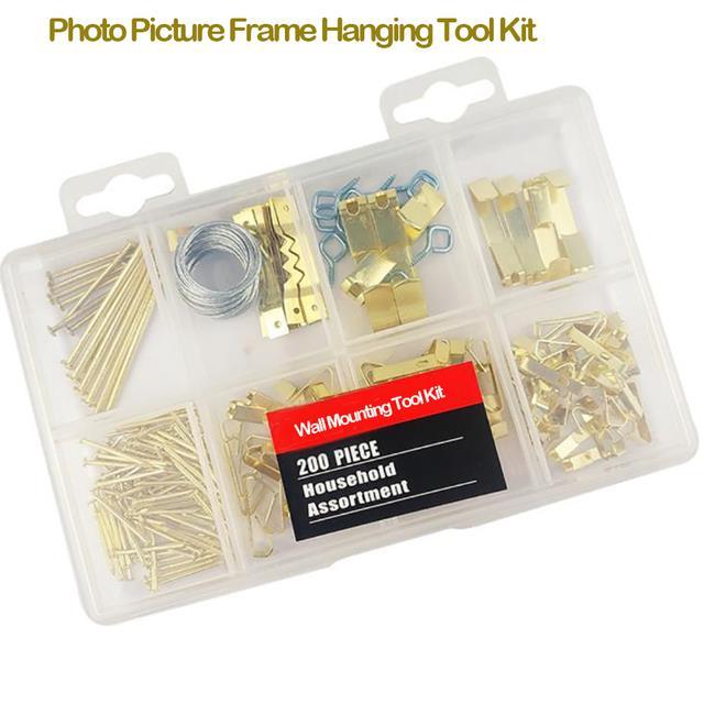 200-177pcs-photo-picture-frame-hardware-hanging-kit-set-assortment-wall-mounting-hanging-kit-with-sheep-eyes-wire-hooks-nails