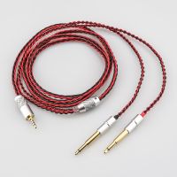 Audiocrast 16Core 7N OCC Silver Plated Earphone Cable For Meze 99 Classics NEO NOIR Headset Headphone