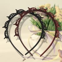 【CW】 2021 New Fashion Multi-layer hollow headband Hairband hair accessories Headwear