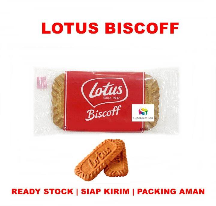 Lotus Biscoff Caramelised Biskuit Karamel SATUAN / ECERAN | Lazada ...