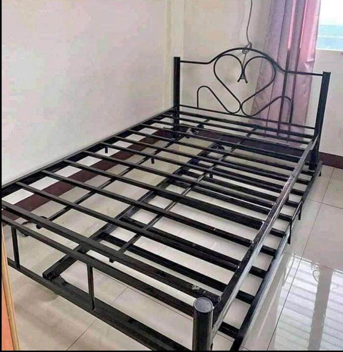 STEEL METAL BED FRAME WITH PULL OUT Lazada PH