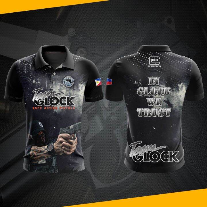 GLOCK POLO SHIRT FULL SUBLIMATION 02 | Lazada PH