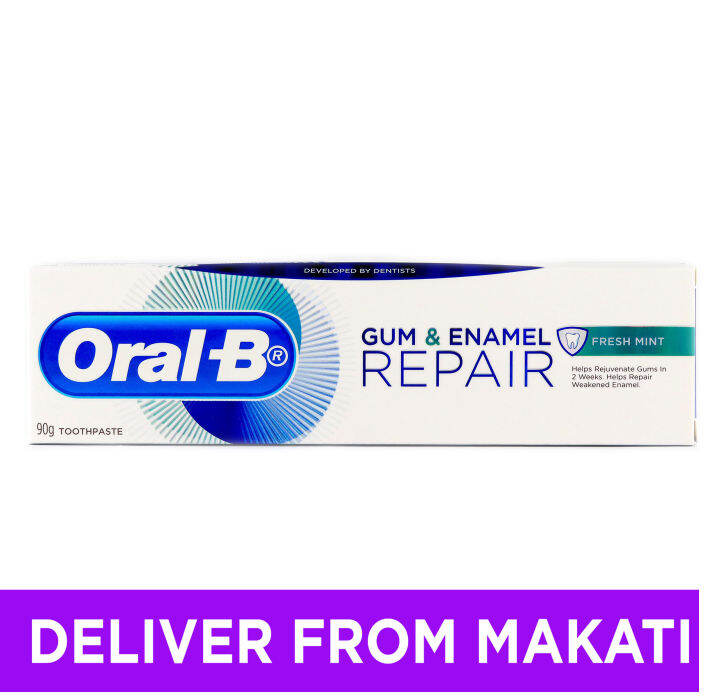 Oral-B Gum & Enamel Repair Fresh Mint Toothpaste 90 G | Lazada PH