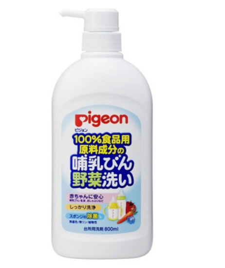 Hcmnước rửa bình sữa trẻ em pigeon nhập nhật - chai 800ml - ảnh sản phẩm 1