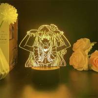 โคมไฟกลางคืน LED รูปการ์ตูนอนิเมะ Mg Oshi no Ko 3d ชาร์จ USB สําหรับตกแต่งบ้าน วันเกิด