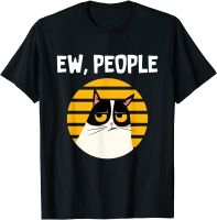 Ew, People - Funny Cat Lover Gift T-Shirt Funny Tshirts T Shirt for Men Faddish Cotton cosie Top T-shirts