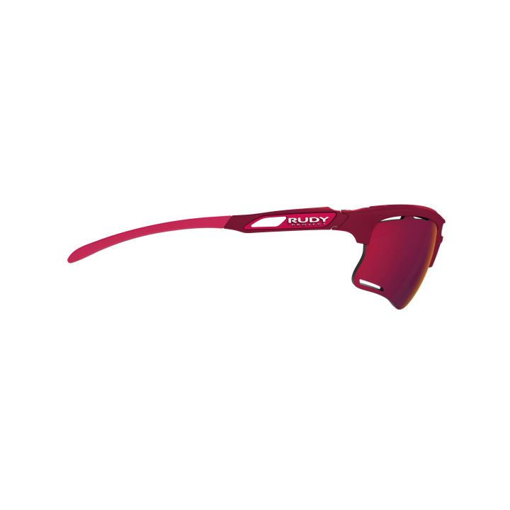 แว่นกันแดด-rudy-project-keyblade-merlot-matte-multilaser-red-แว่นกันแดดสปอร์ต-แว่นกีฬา-ติดคลิปสายตาได้-technical-performance-sunglasses