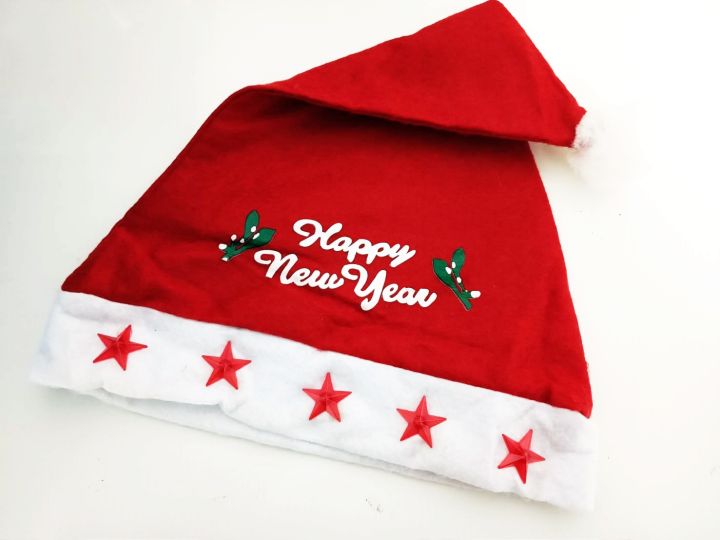 at-outlet-หมวก-หมวก-christmas-หมวกซานต้าครอส-หมวกปาร์ตี้-หมวกแฟนซี-ราคาถูก