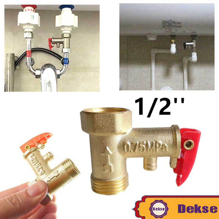 Safety valve Water Heater klep pemanas air 1/2 inch Lazada Indonesia