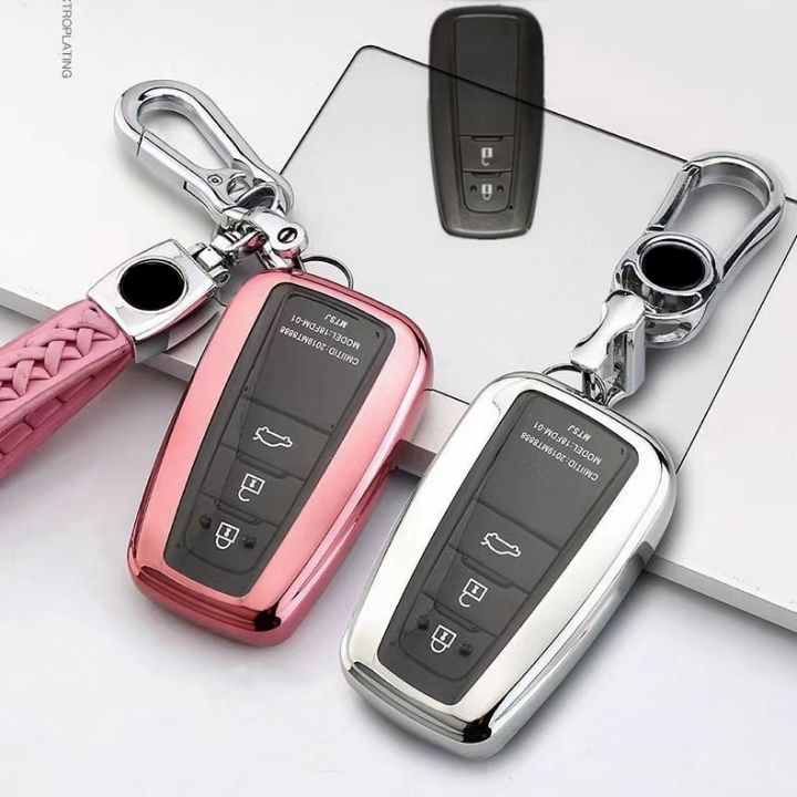 ใหม่ปลอกกุญแจรถยนต์รีโมท-tpu-โตโยต้า-vios-toyota-yaris-ปลอกกุญแจ