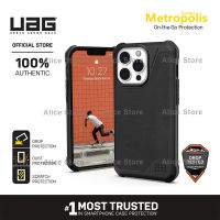 UAG Metropolis Series Phone Case for iPhone 13 Pro Max / 13 Mini with Military Drop Protective Case Cover - Black