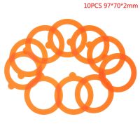 【hot】┇⊕☈  10Pcs Silicone Jar Gaskets Food Storege Jars Airtight Leak-Proof Rubber Rings Regular Mouth Canning