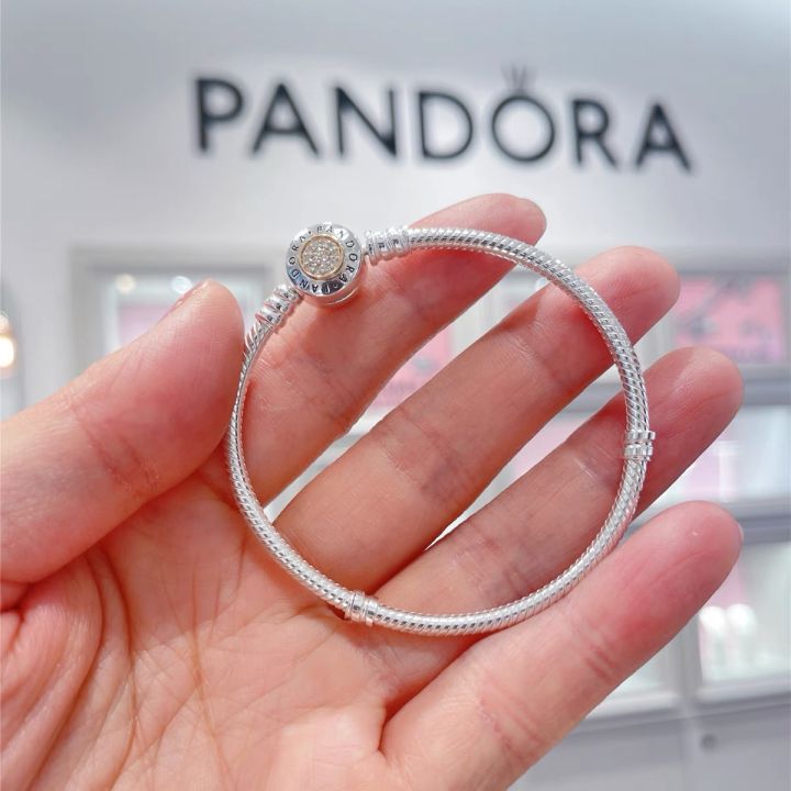 100 authenticPandora Pandora Sky Star Sterling Silver Star Bracelet  598498C01 is a gift for friends with a gift box for Valentines Day   Lazada PH