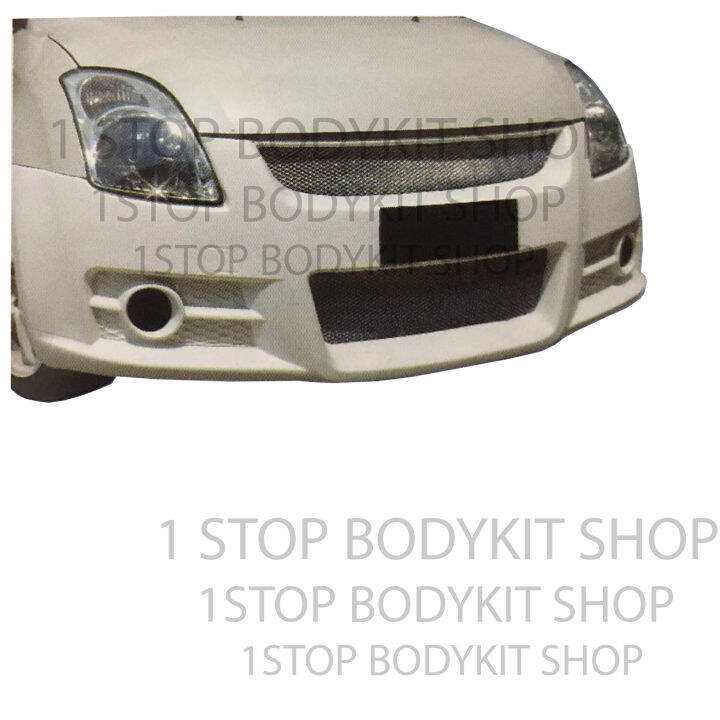 SUZUKI SWIFT FRONT BUMPER (SWIFT SPORT) FIBERGLASS SKIRT LIP BODYKIT