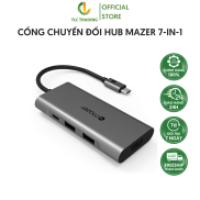 Cổng Chuyển Đổi Hub Mazer USB-C 7 In 1 Charging Chất Lượng Tốc Độ Truyền