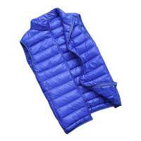 ZZOOI High Quality Autumn Winter Man Duck Down Vest Coat Ultralight Sleeveless Windproof Waistcoat Portable Puffy Jackets for Men