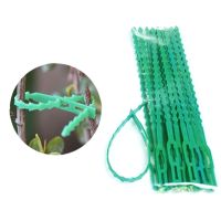 50Pcs 13/17cm Adjustable Reusable Garden Cable Ties Plant Support Shrubs Tree Locking Nylon Plastic Ties