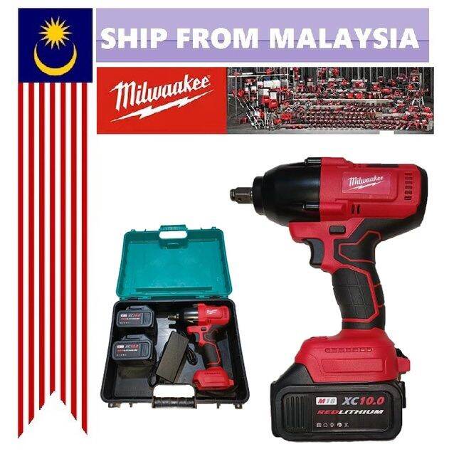 3000Nm 2 Speed Milwaukee Impact Wrench Heavy Duty Rechargeable Electric