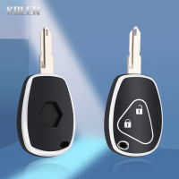 TPU รถ Remote Key Fob สำหรับ Renault Megane Modus Espace Laa Duster Logan DACIA Sandero Fluence Clio Kango 2ปุ่ม