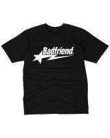 เสื้อยืดพิมพ์ลายตัวอักษรเสื้อพิมพ์ลาย Badfriend ใหม่แฟชั่นฮาราจูกุเสื้อลำลองแนวสตรีทแวร์เสื้อยืดกราฟิก ModaL