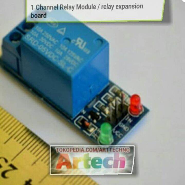 Relay 1 Channel 5V Volt DC Output 250VAC / 30VDC 10A Project Elektro ...