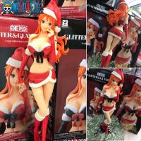 Figure ฟิกเกอร์ งานแท้ 100% BANPRESTO จากการ์ตูนเรื่อง One Piece วันพีซ Glitter &amp; Glamours Nami นามิ Chrismas Styel Ver Original from Japan Anime อนิเมะ การ์ตูน มังงะ คอลเลกชัน ของขวัญ Gift จากการ์ตูนดังญี่ปุ่น New Collection ตุ๊กตา manga Model โมเดล