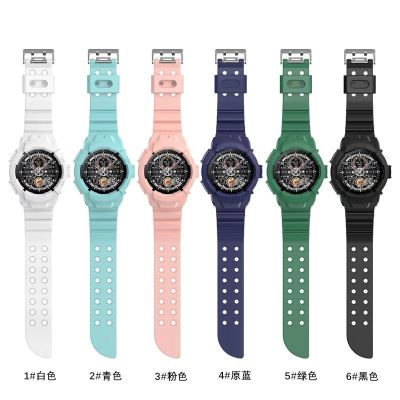 สำหรับ Samsung Galaxy watch 455pro สายนาฬิกา สายนาฬิกาซิลิโคนโมโนโครมระบายอากาศ