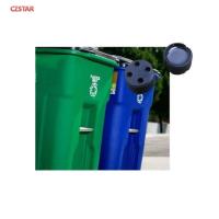 Garbage collection management UHF RFID waste bin tag long range UHF RFID Waste Bin Worm Tag