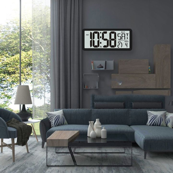 square-wall-clock-series-13-8inch-large-digital-jumbo-alarm-clock-lcd-display-multi-functional-upscale-office-decor-desk