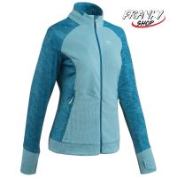 [พร้อมส่ง] เสื้อแจ็คเก็ตผ้าฟลีซผู้หญิงใส่เดินป่าบนภูเขา Womens Hiking Thin Fleece Jacket MH520