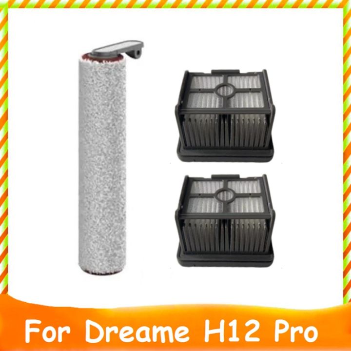 For Xiaomi Dreame H12 Pro Wet & Dry Cordless Vacuum Cleaner Replacement  Parts Accessories Roller Brush Hepa Filter