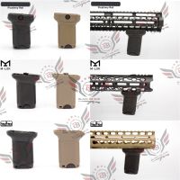 กริ๊ป TD ยี่ห้อ FMA (FMA TD Grip For Railo) (BCM STYLE SHORT VERTICAL GRIP)  น้ำหนัก : 78-55 กรัม ขนาด : กว้าง 42 mm. สูง 79 mm. หนา 25 mm.  มี3รุ่นให้เลือก #รุ่นระบบราง Picatinny