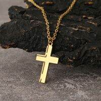 Stainless Steel Necklaces Cross Hip Hop Gothic Pendant Man 39;s Chain Charm Fashion Necklace For Women Jewelry Wedding Party Gifts