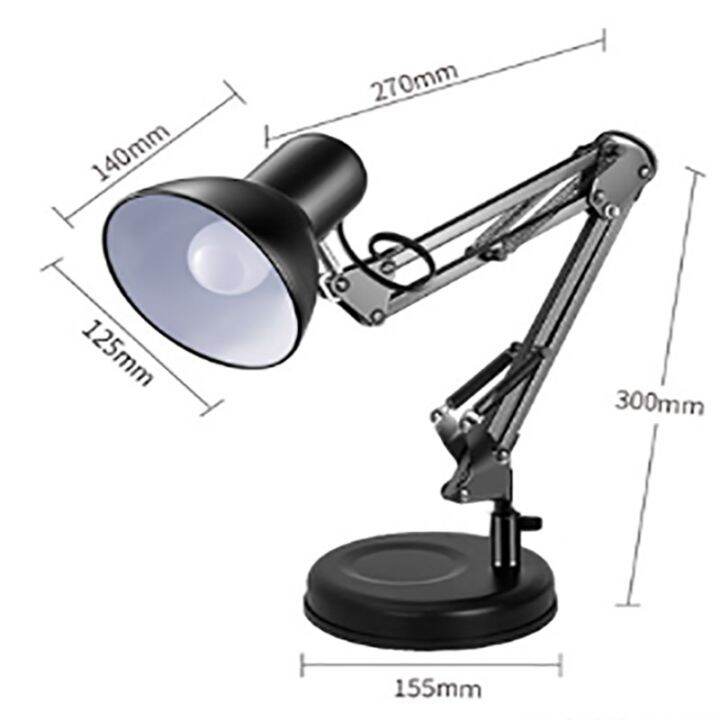 โคมไฟอ่านหนังสือ-โคมไฟตั้งโต๊ะ-ปรับระดับได้รอบทิศทาง-สีขาว-รุ่น-table-lamps-โคมไฟ-table-reading-lamp-cheers9