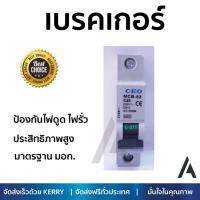 รุ่นขายดี เบรคเกอร์ งานไฟฟ้า CEO ลูกเซอร์กิต (MCB-1P)20A MCB-1P 20A  ตัดไฟ ป้องกันไฟดูด ไฟรั่วอย่างมีประสิทธิภาพ รองรับมาตรฐาน มอก Circuit Breaker จัดส่งฟรี Kerry ทั่วประเทศ