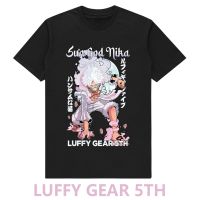 【New】เสื้อยืด พิมพ์ลายอนิเมะ LUFFY GEAR FIFTH 5 Sun God Nika Joy Boy สไตล์ญี่ปุ่น สําหรับผู้ชาย