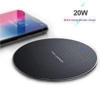 20W Wireless Charger for iPhone 8 11 X XR XS  fast wirless Charging Dock for Samsung Xiaomi Huawei OPPO phone Qi charger wireles